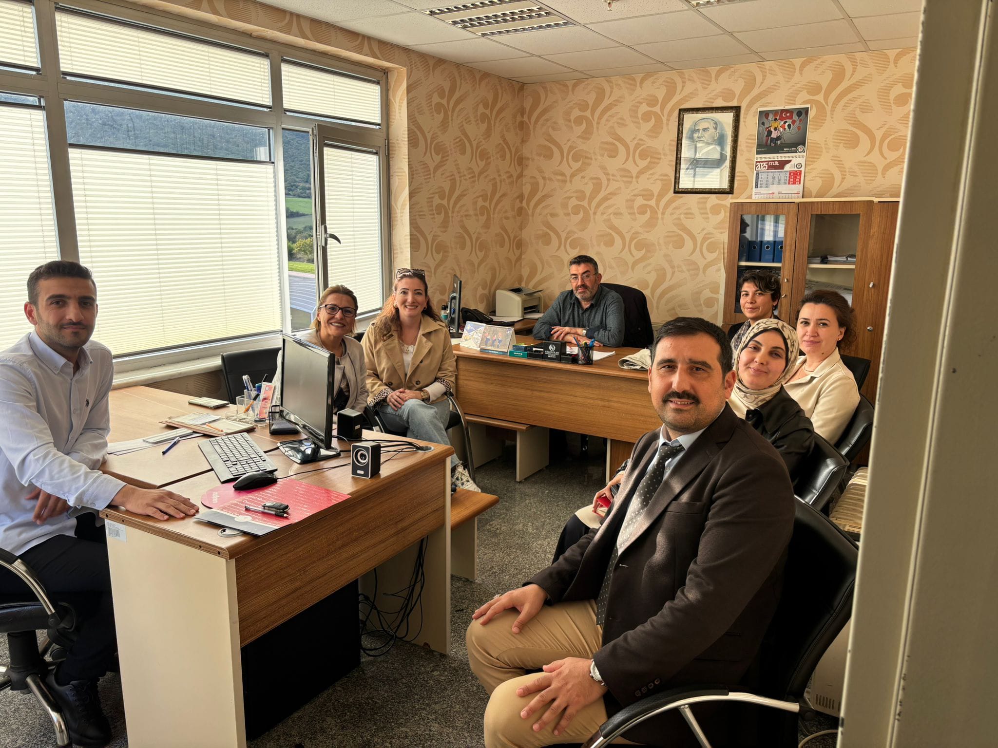 OMÜ Toplumsal Katkı Koordinatörlüğü, Engelli Öğrenci Birimi’ni ziyaret etti