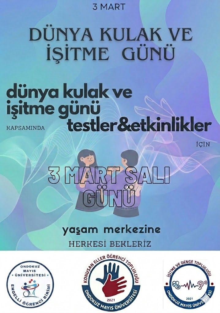 3 Mart Dünya Kulak ve İşitme Günü