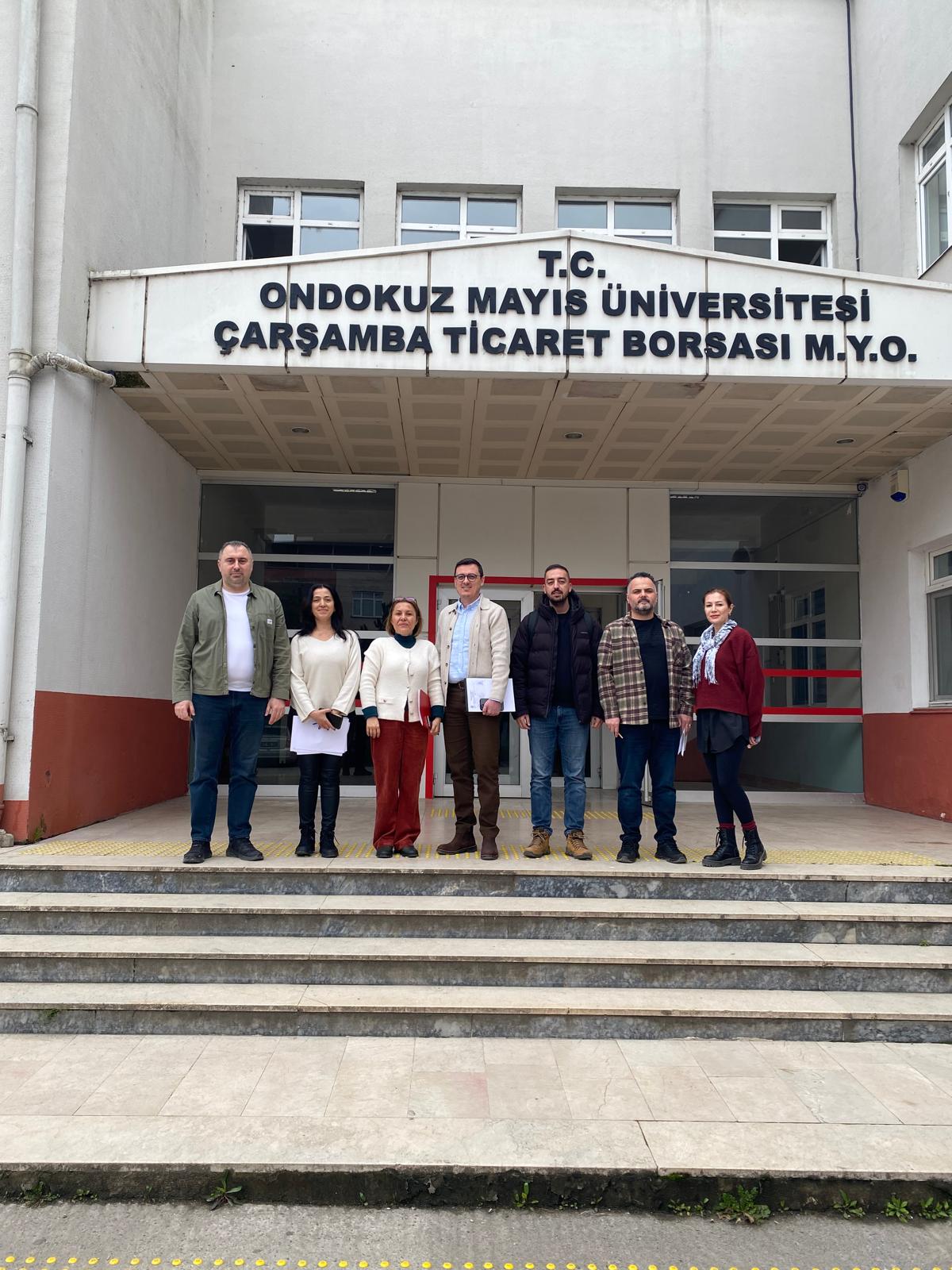 Terme MYO Çarşamba Ticaret Borsası MYO ve İletişim Fakültesi Ziyareti