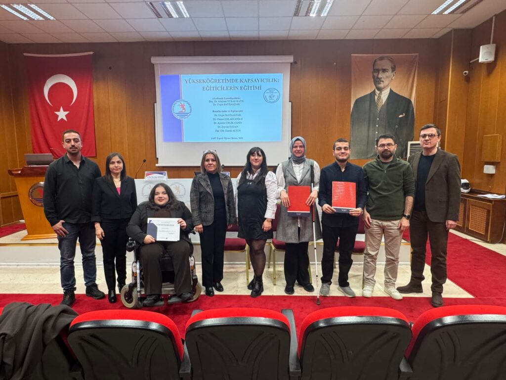 OMÜ’de ‘Yükseköğretimde Kapsayıcılık Eğiticilerin Eğitimi’ Programı Gerçekleştirildi
