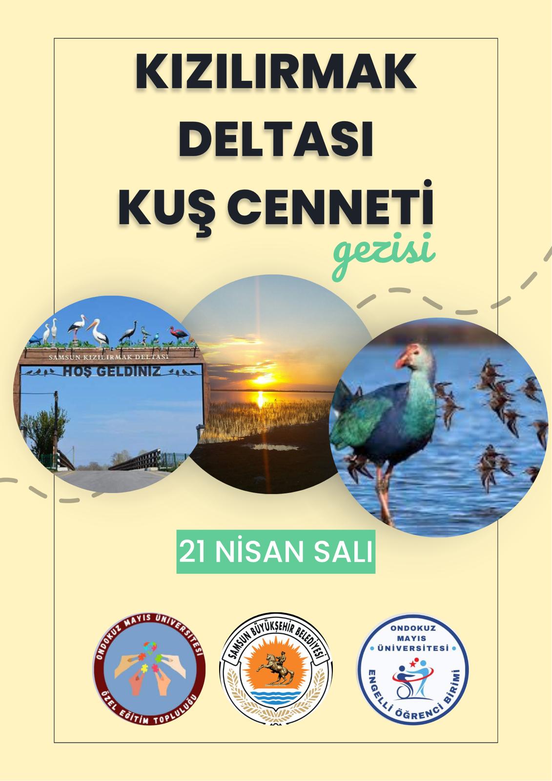 Kızılırmak Deltası Kuş Cenetti Gezisi